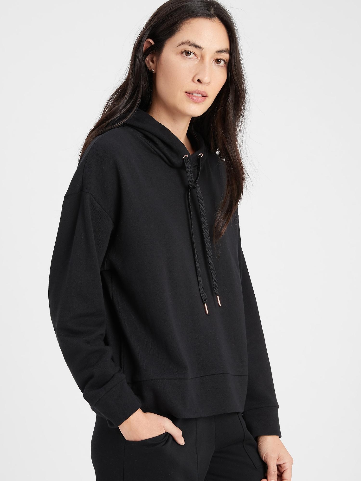 banana republic logo hoodie
