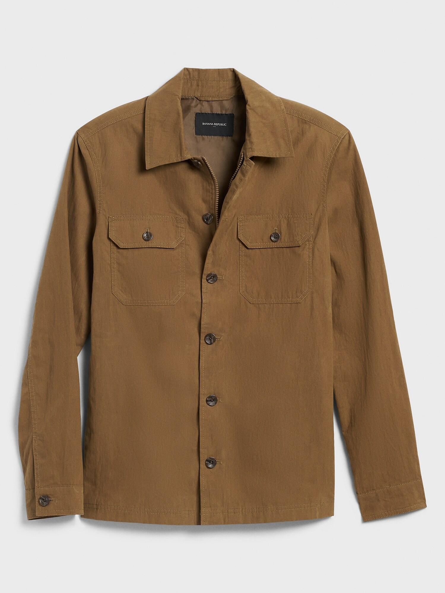 Banana Republic Waxed Field Jacket 