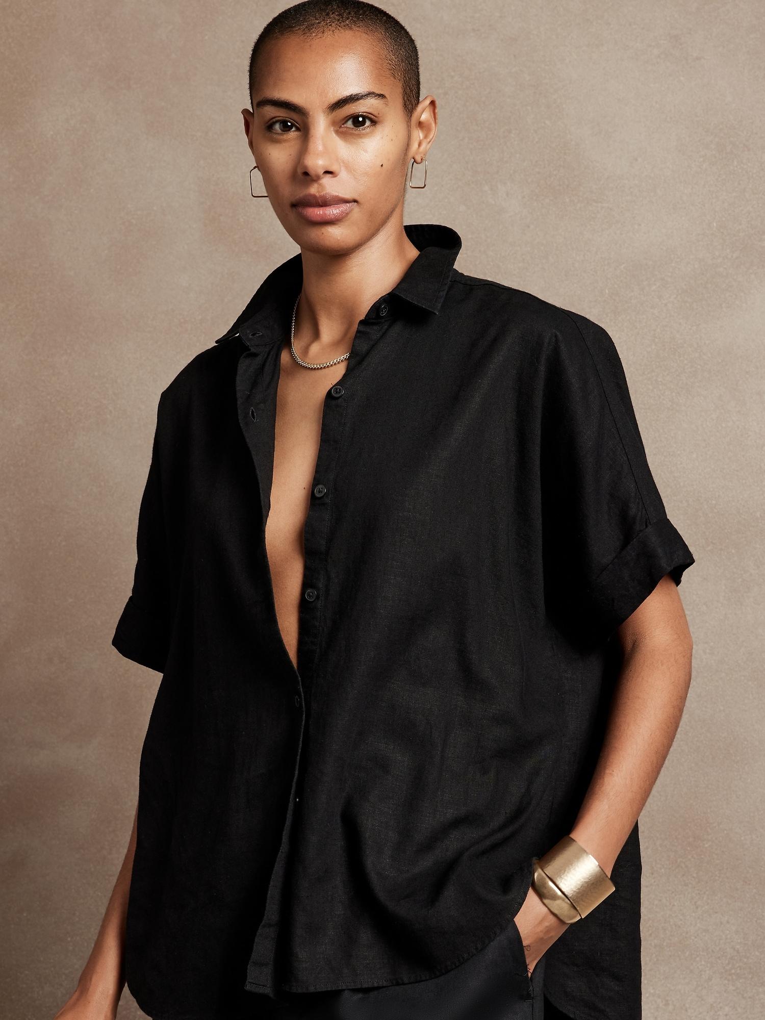 Banana Republic Factory Oversized Linen 