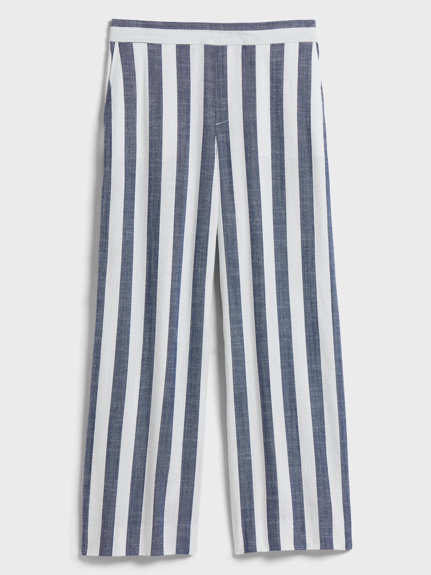 banana republic wide leg crop
