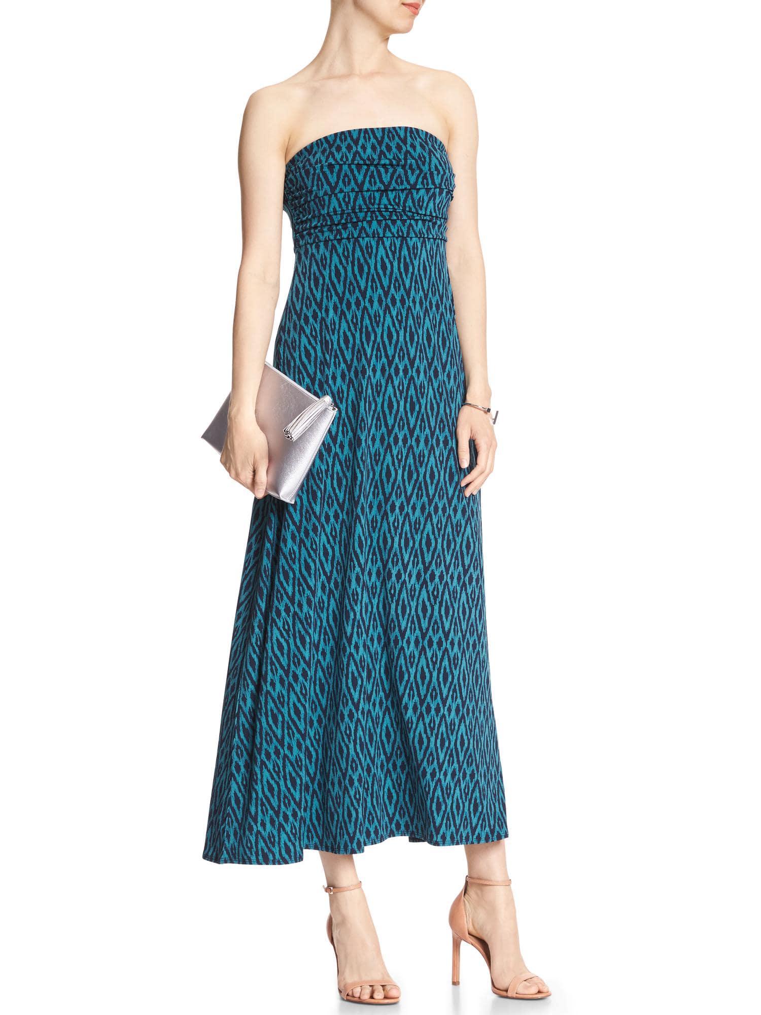 banana republic strapless dress