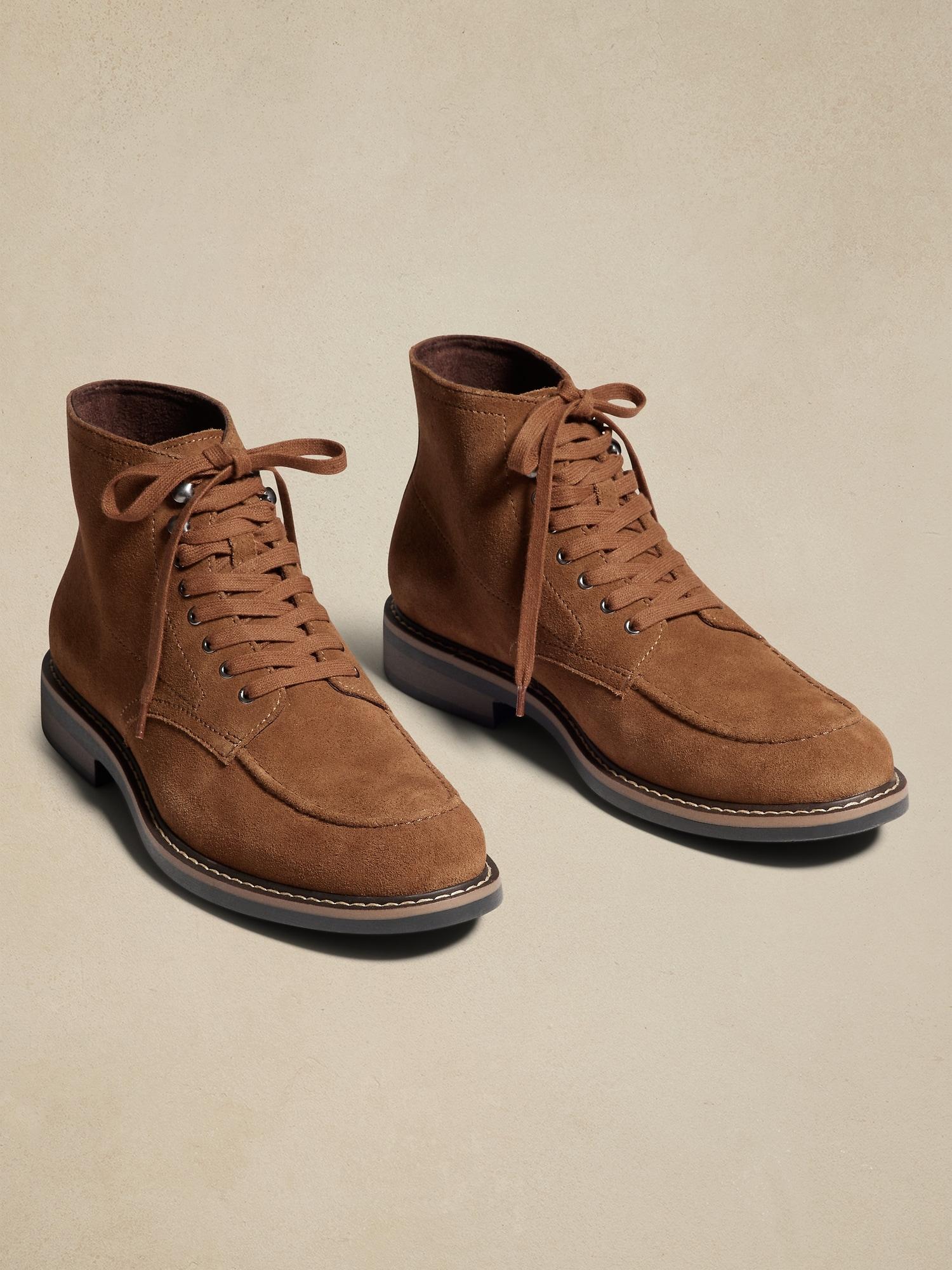 Banana Republic Factory Lace-up Suede 
