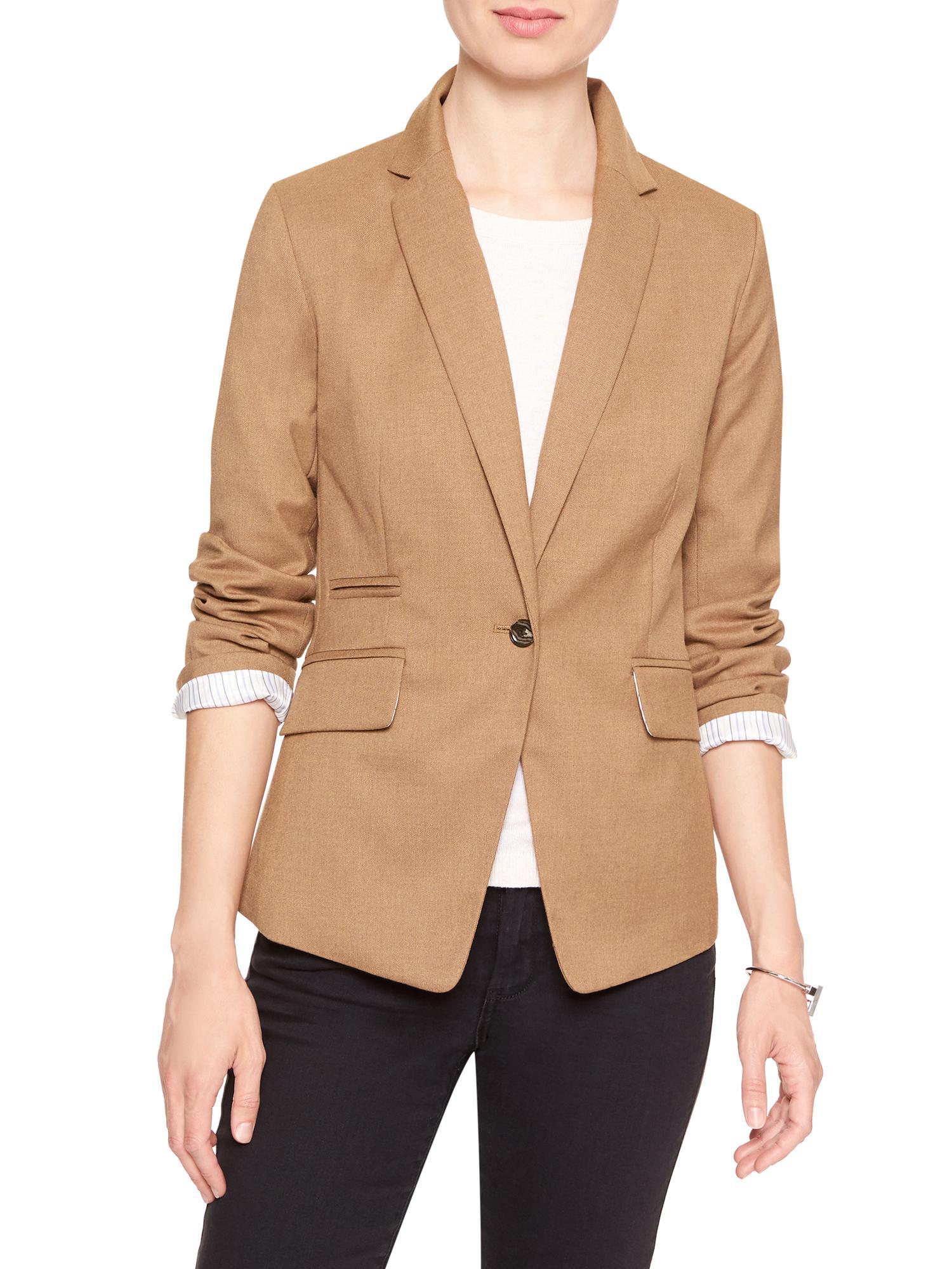 banana republic washable blazer
