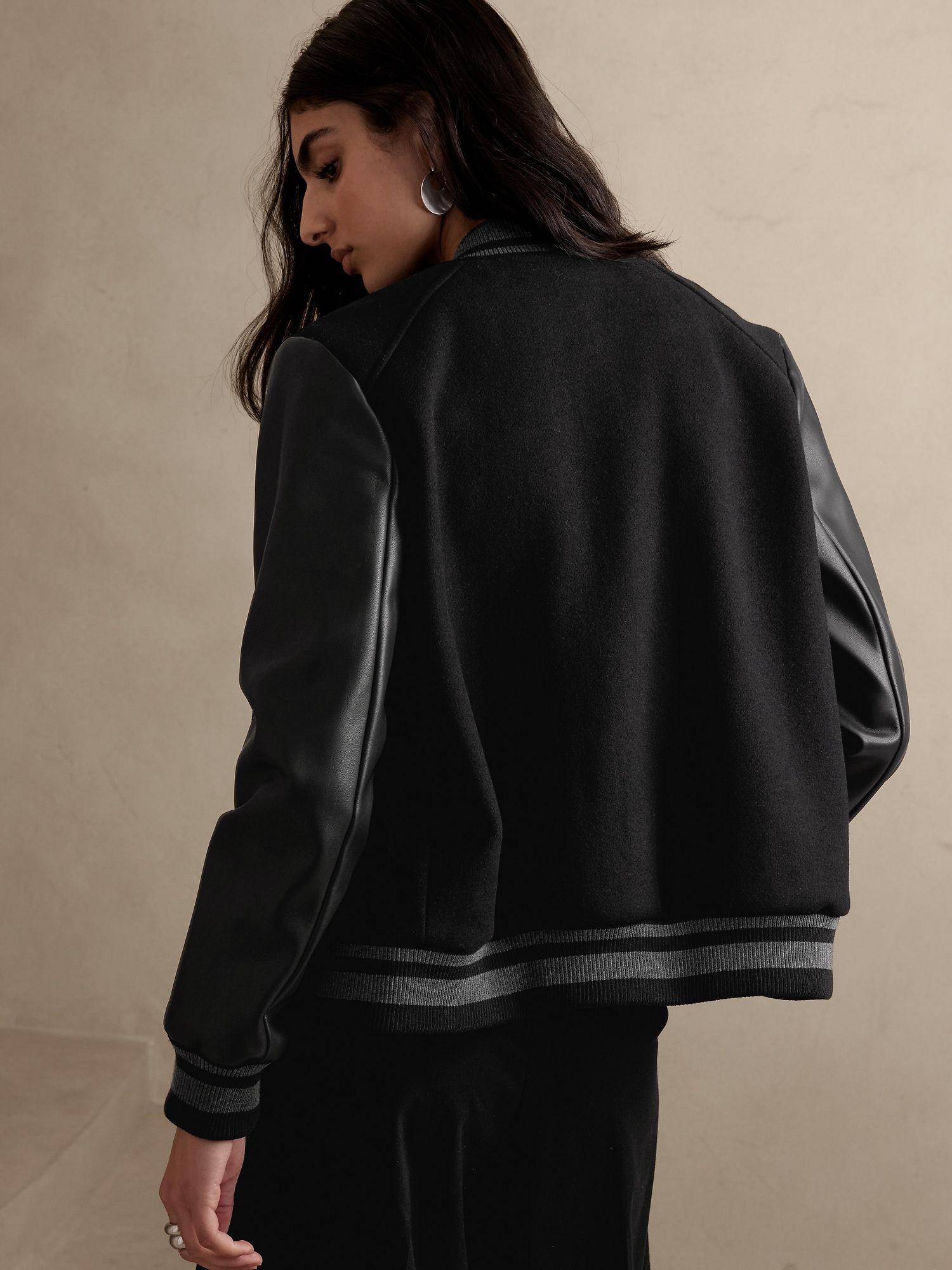 Banana Republic Factory Varsity Jacket 