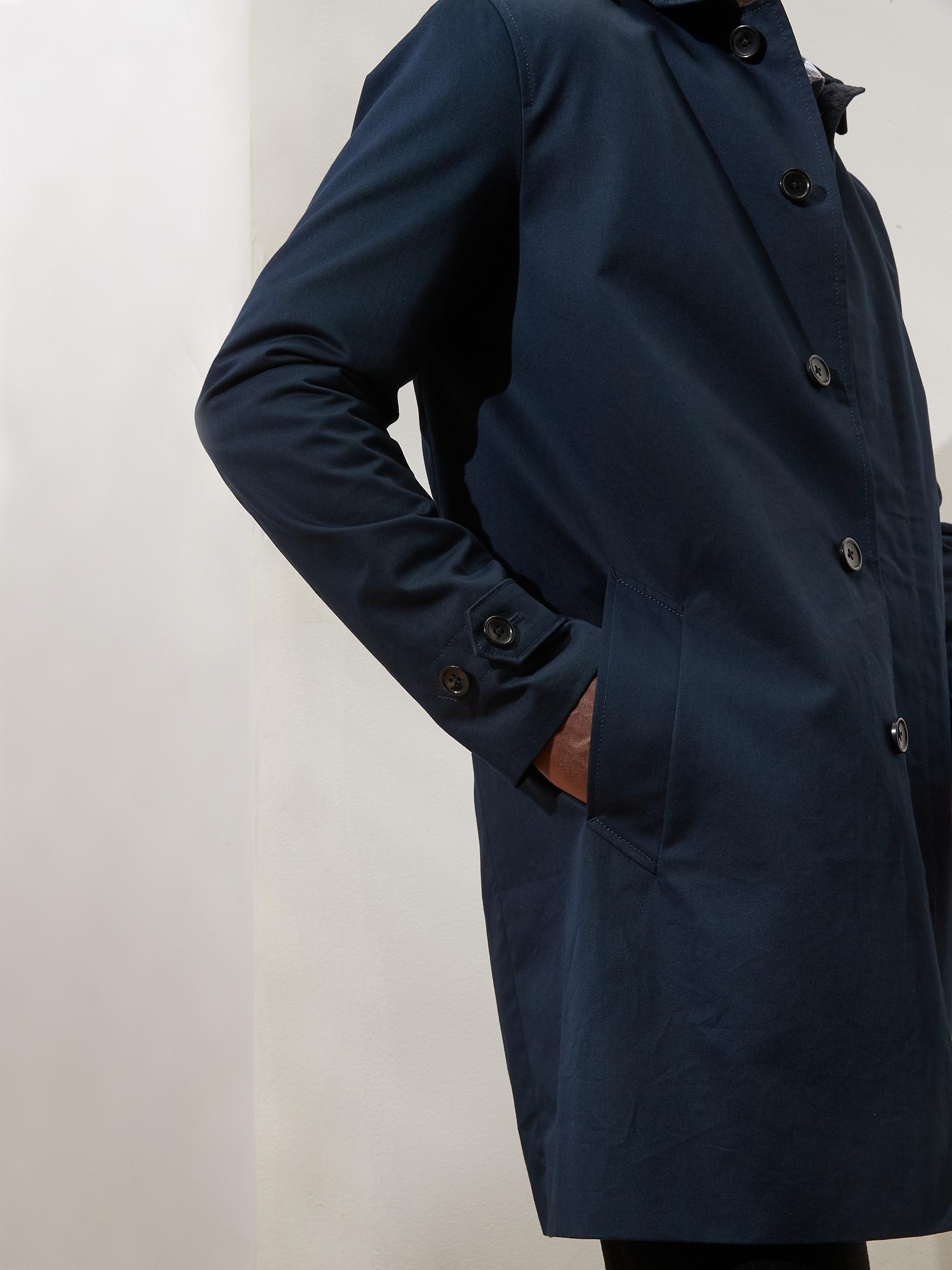 water resistant mac jacket