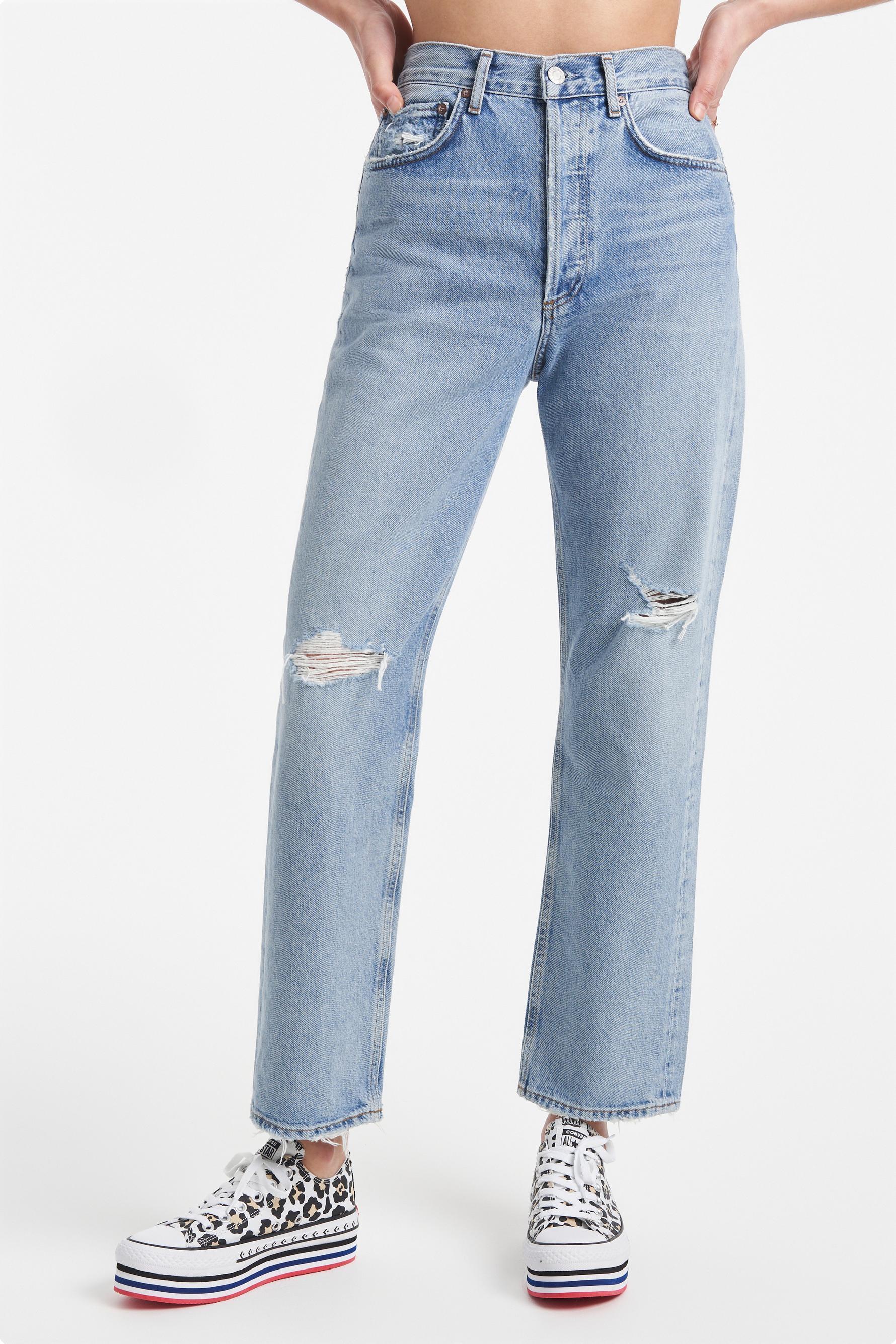 Agolde Denim 90's Mid Rise Loose Fit Jeans in Blue - Lyst