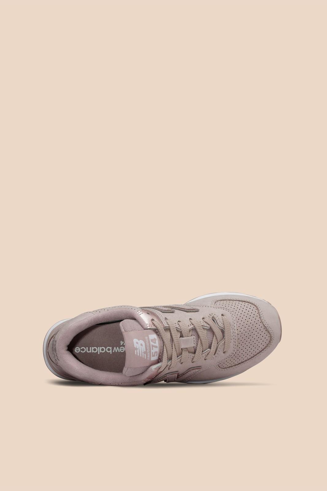 new balance 574 polished nubuck
