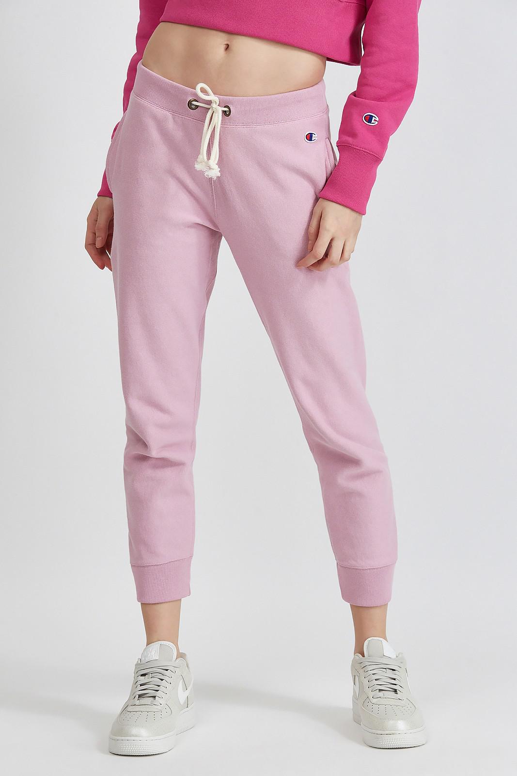 purple sweatpants champion