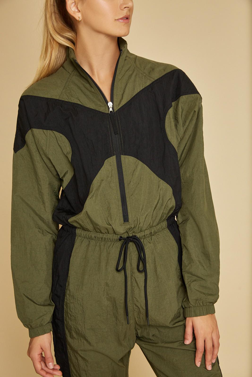 nike olive green jumpsuit