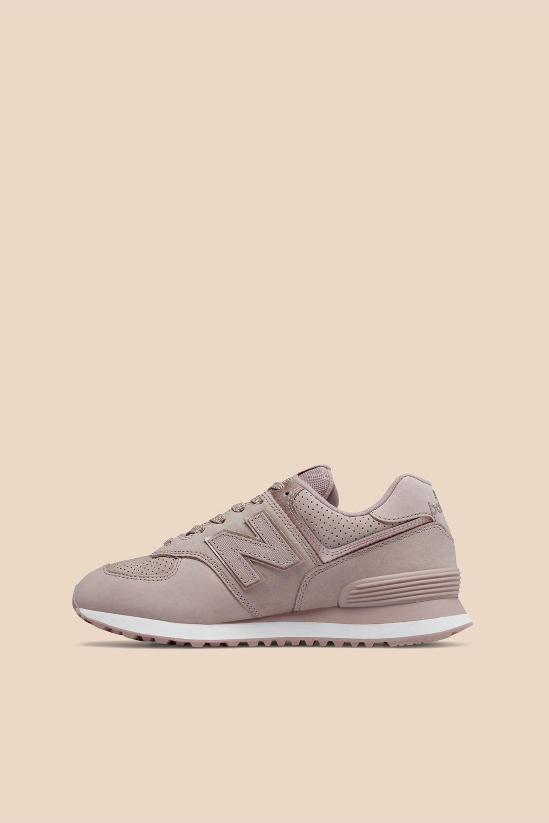 new balance 574 polished nubuck