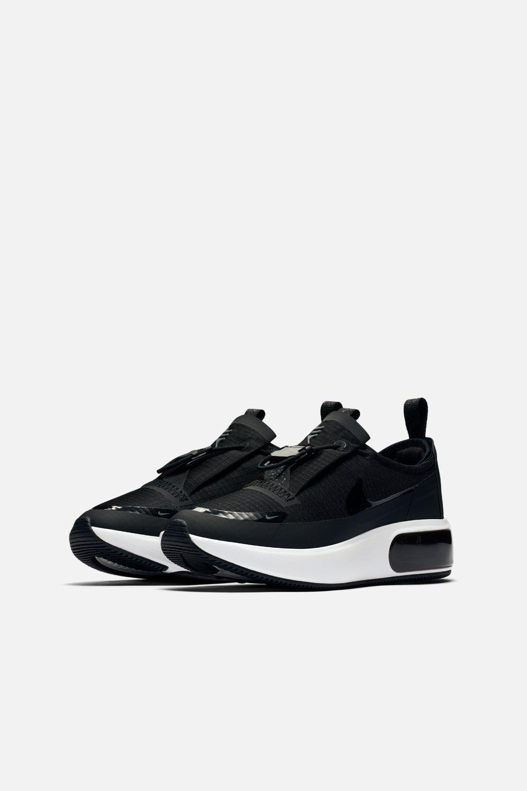 nike black and grey winter air max dia trainers