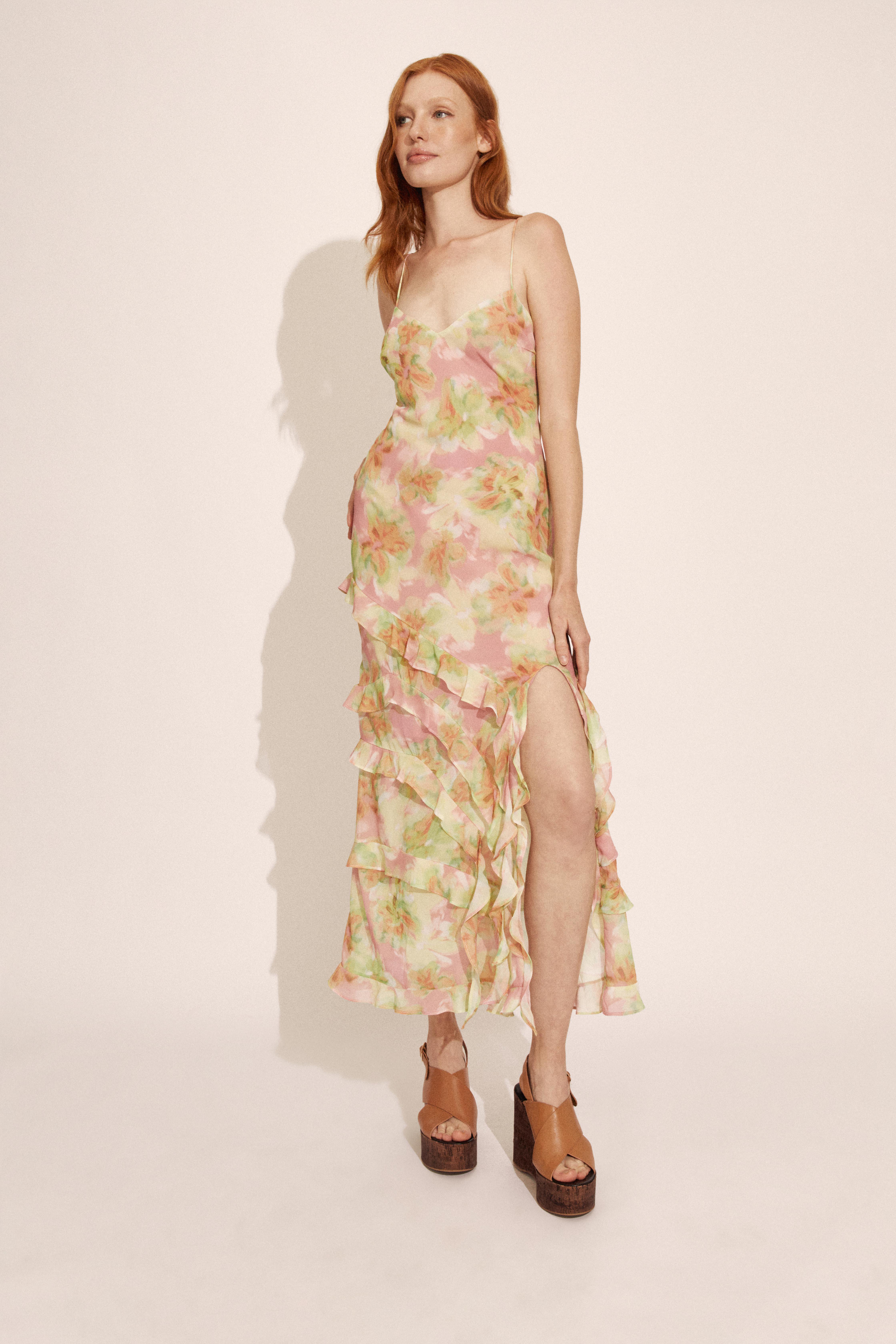 bardot cantara maxi dress Bardot Cantara Maxi Dress in Apple Green
