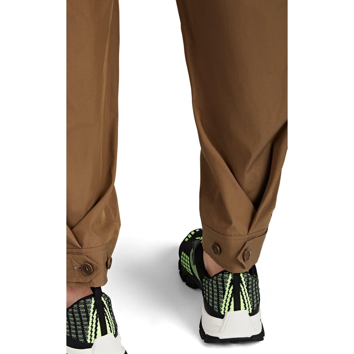 Neil Barrett Cotton-blend Parachute Pants in Beige (Gray) for Men - Lyst