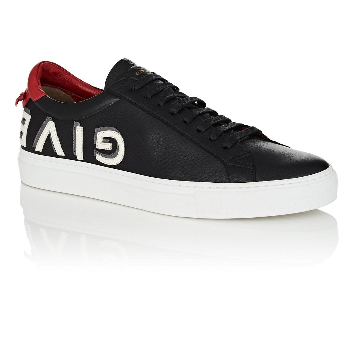 Givenchy Urban Knots Leather Sneakers in Black for Men Lyst