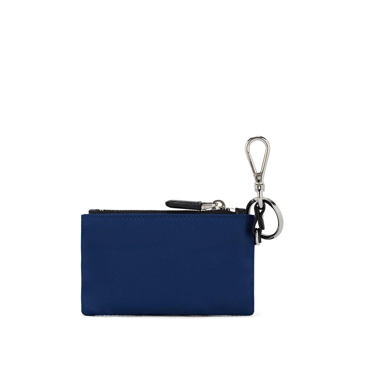 Prada Synthetic Small Nylon Keychain Pouch in Blue for Men Lyst