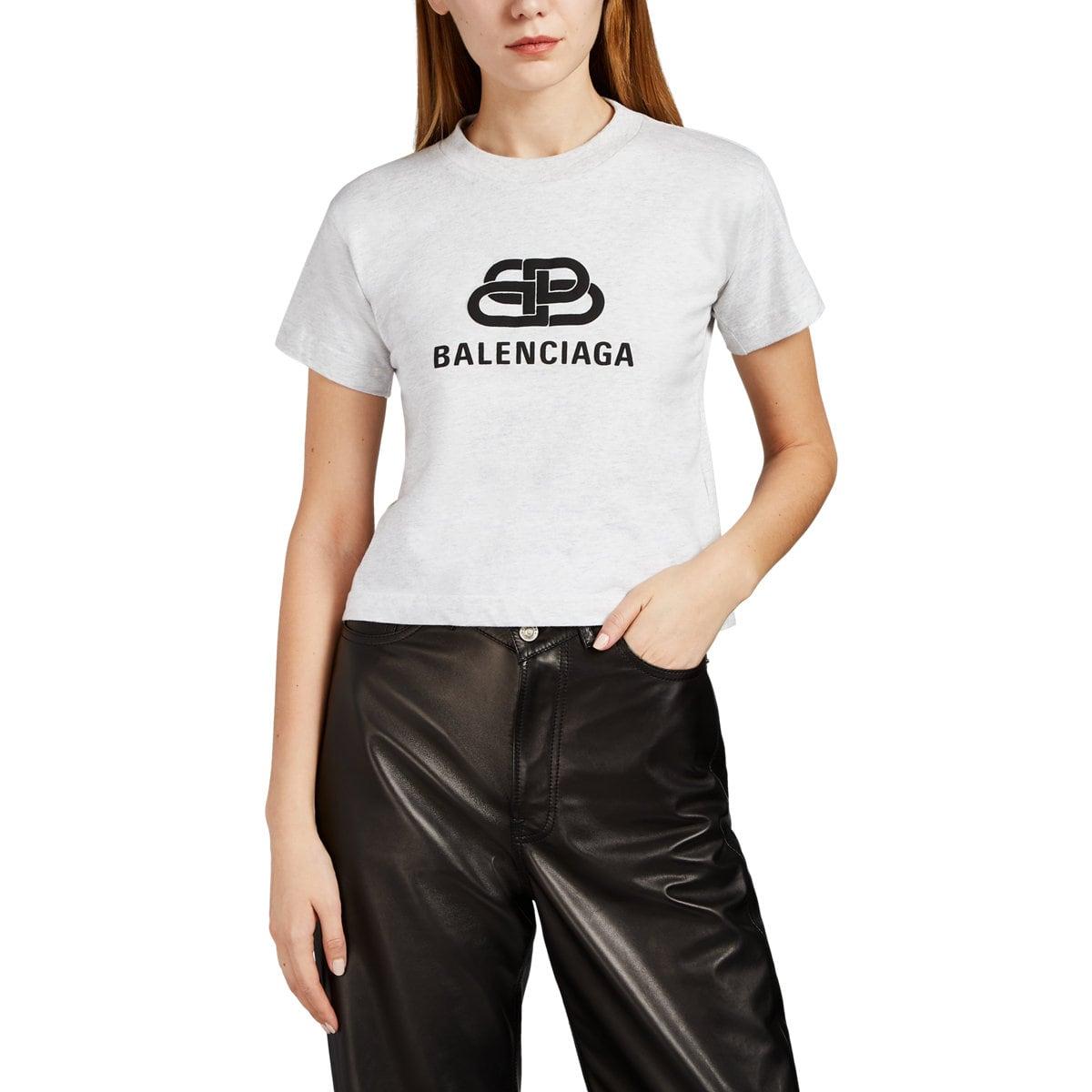 balenciaga t shirt womens black