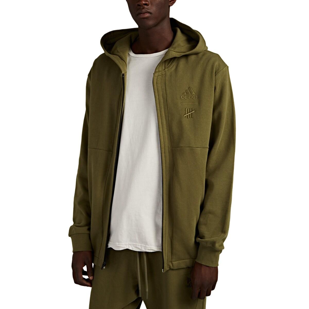 adidas olive green hoodie