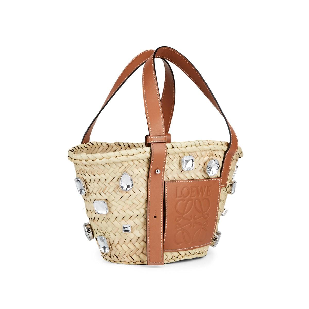 Loewe Straw Bag Used IUCN Water