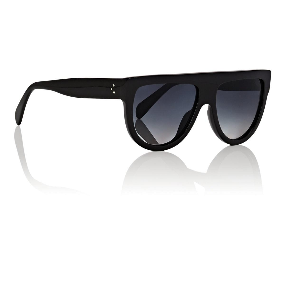 Céline Aviator Sunglasses in Black - Lyst
