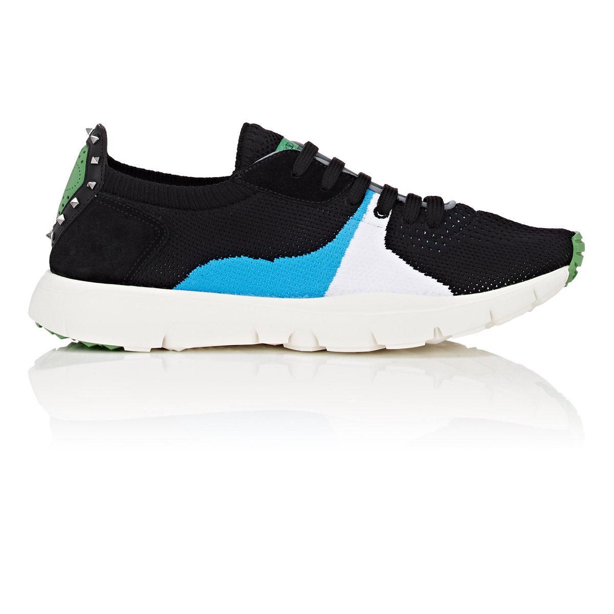 valentino knit sneakers
