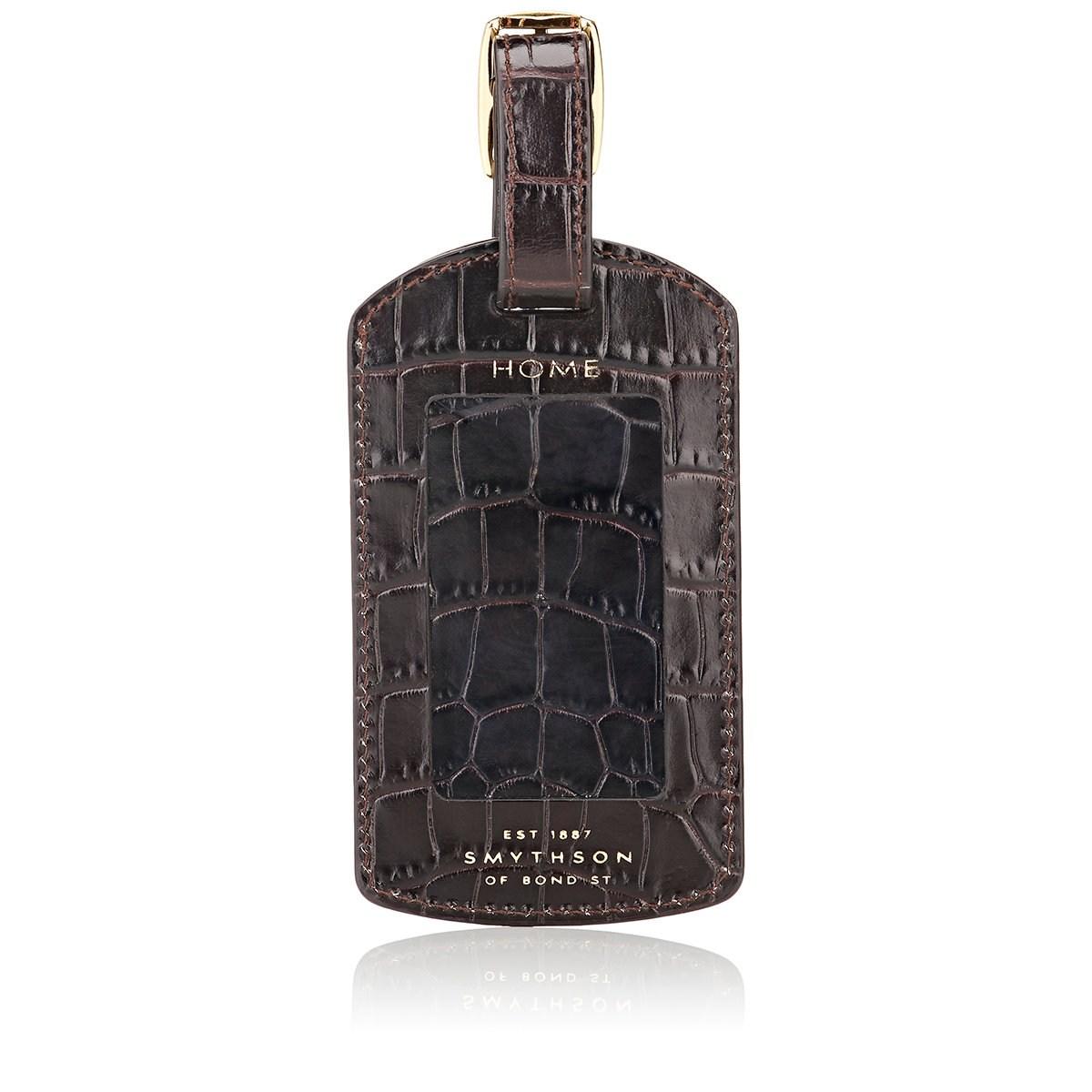 smythson luggage tag