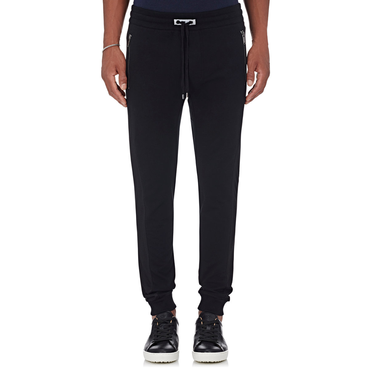 Lyst - Michael Kors Mesh-side Jogger Pants in Black for Men