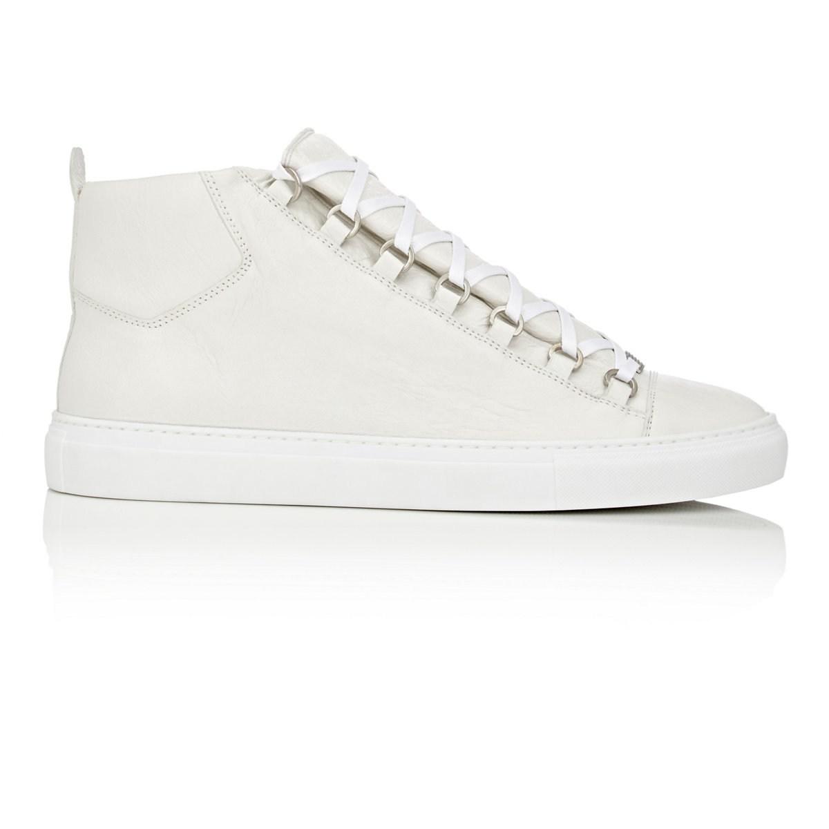 balenciaga arena mens white