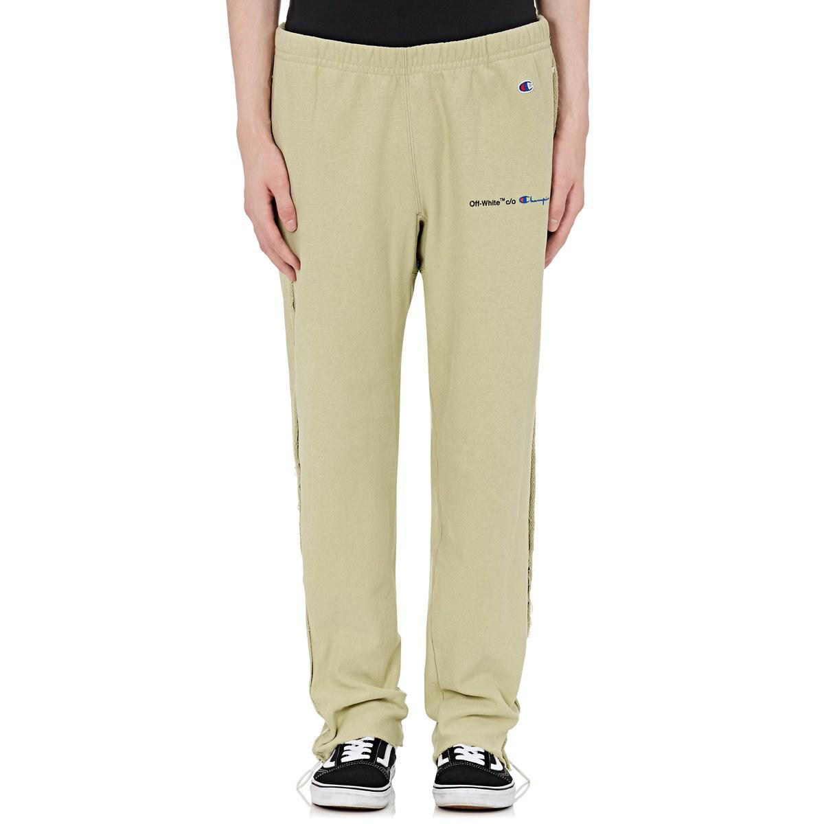 tan champion sweatpants