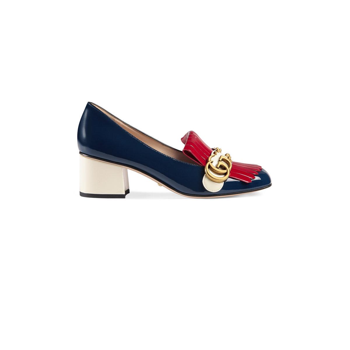 gucci red marmont shoes
