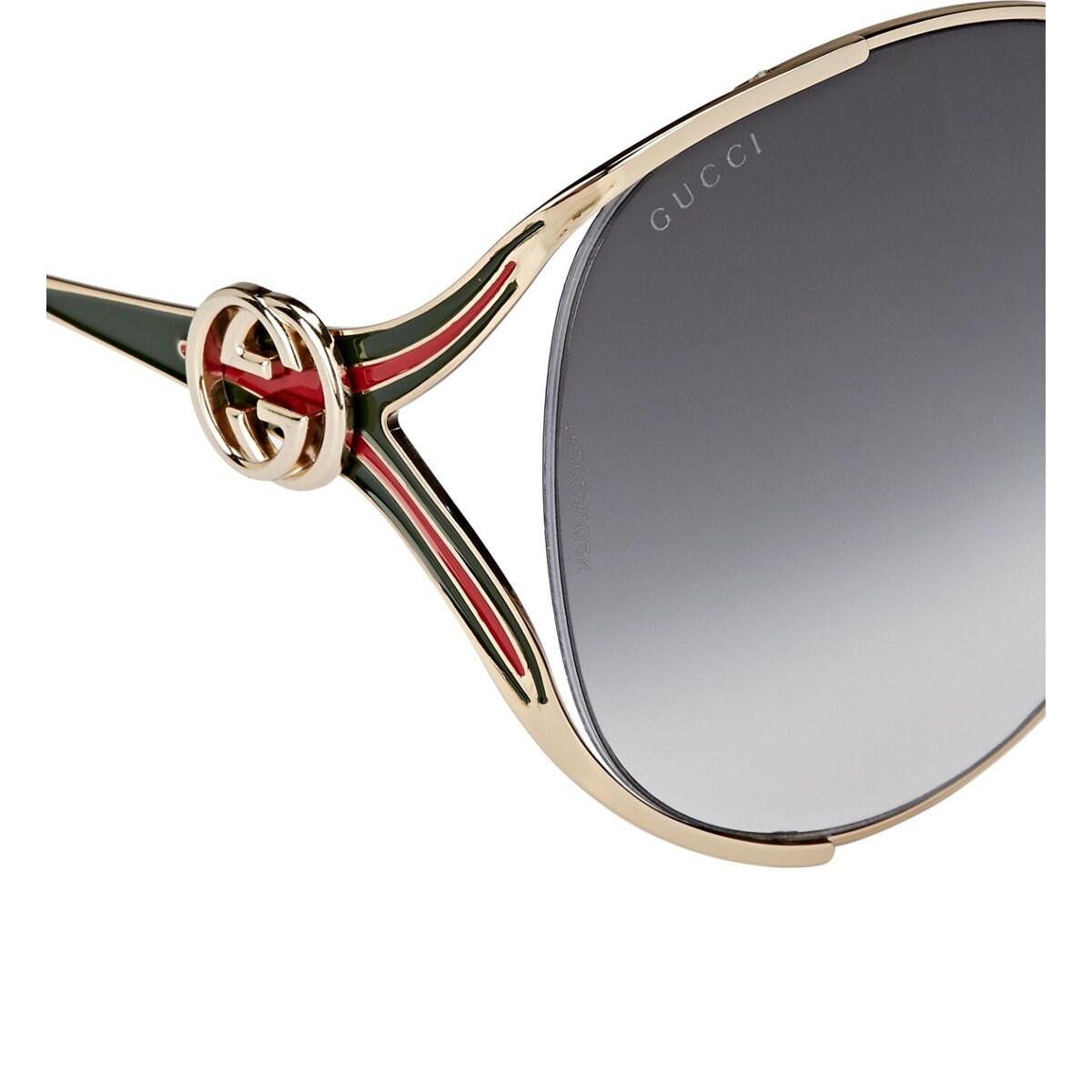 Gucci Satin GG0225S Sunglasses Lyst