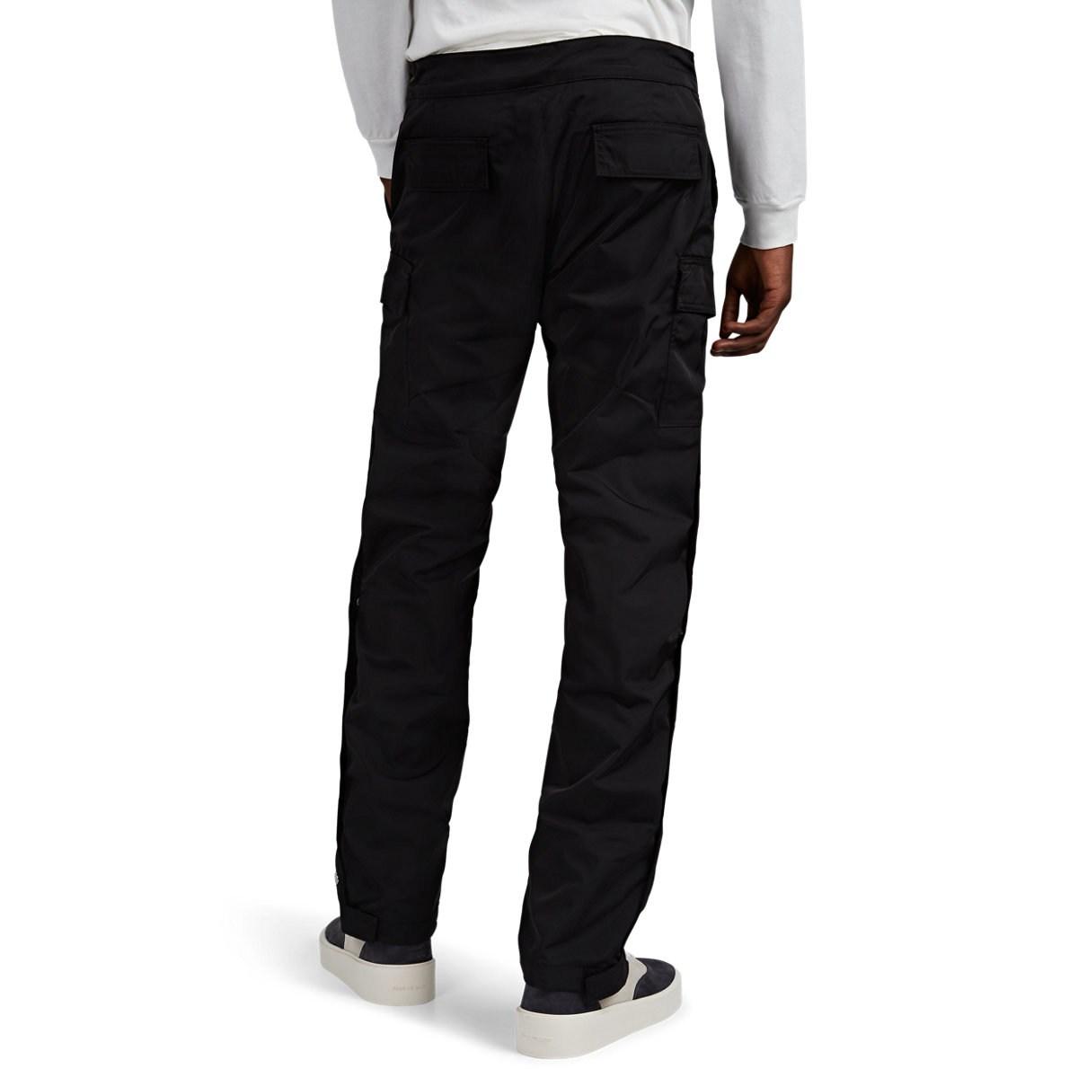 fear of god essentials nylon cargo pants