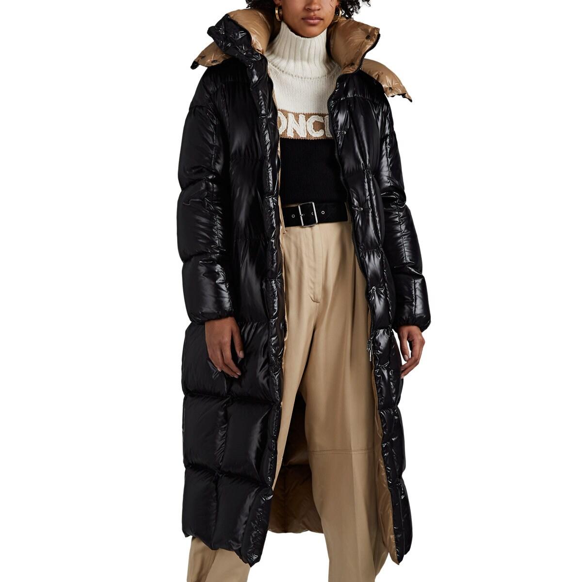 Moncler Synthetic Parnaiba Long Oversized Down Puffer Jacket in Black ...