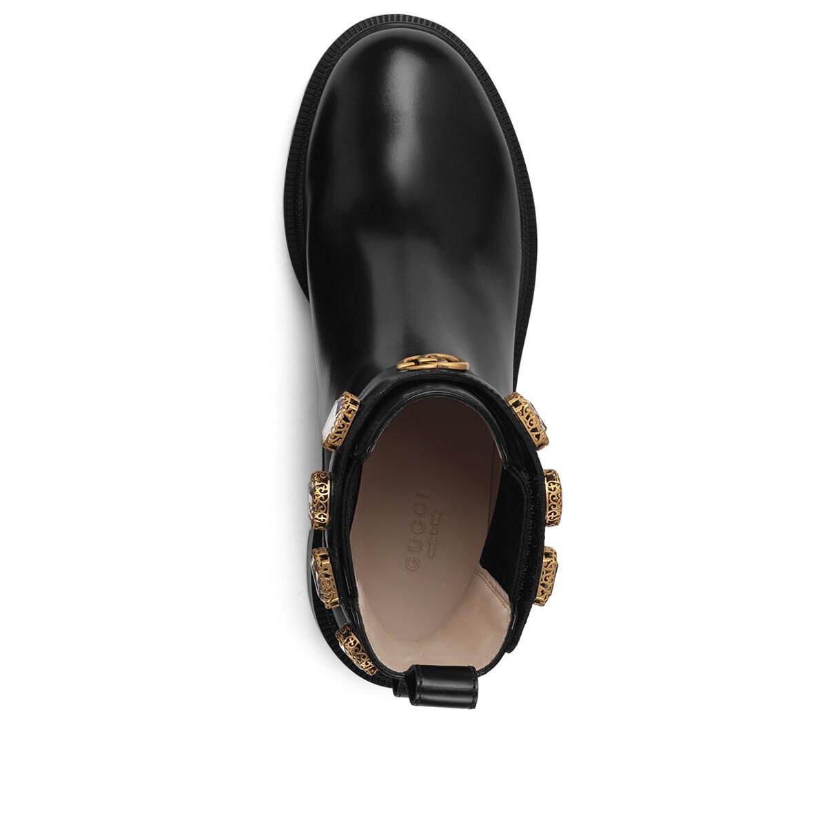 gucci jewel boots