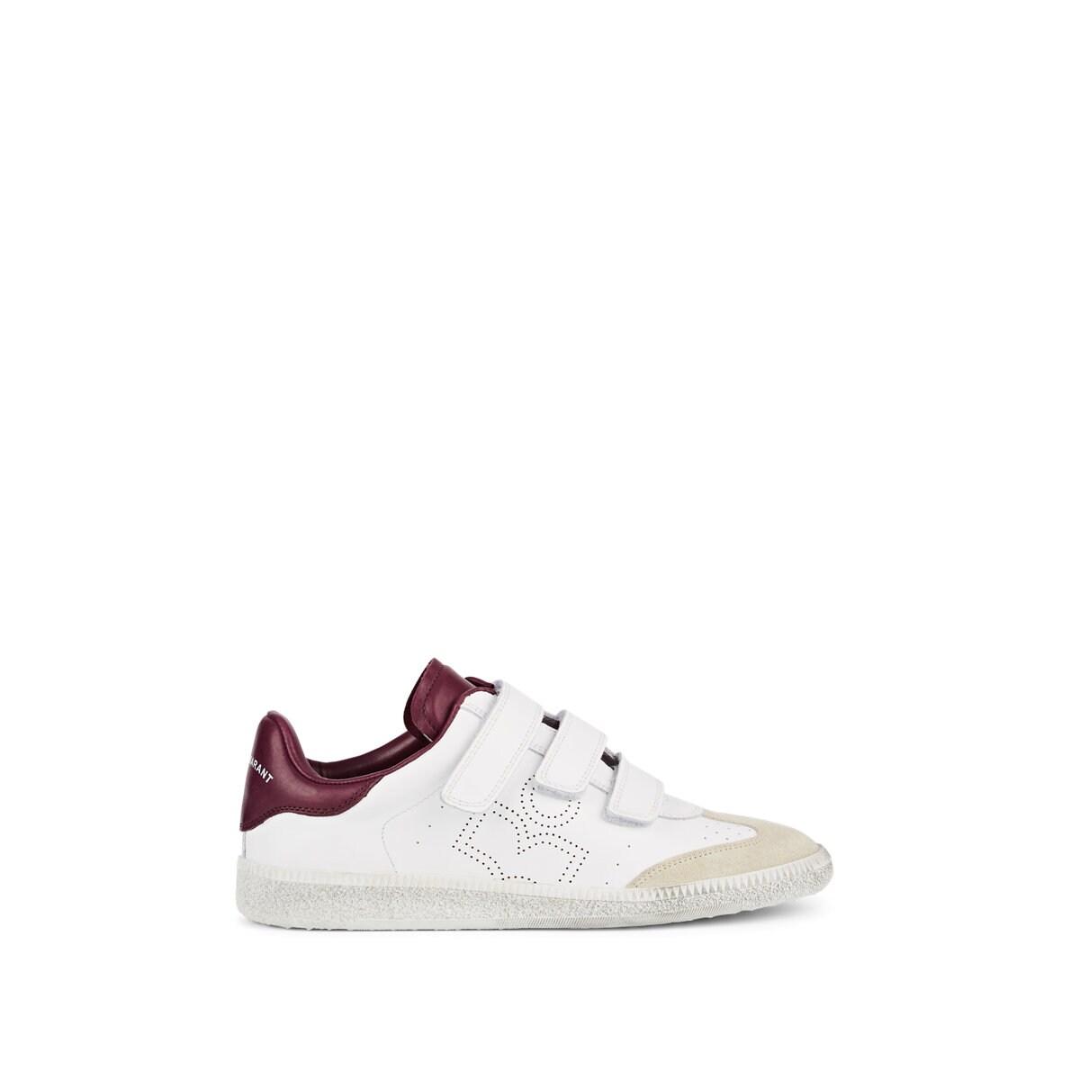 Isabel Marant Beth Leather Sneakers in Violet (Purple) - Lyst