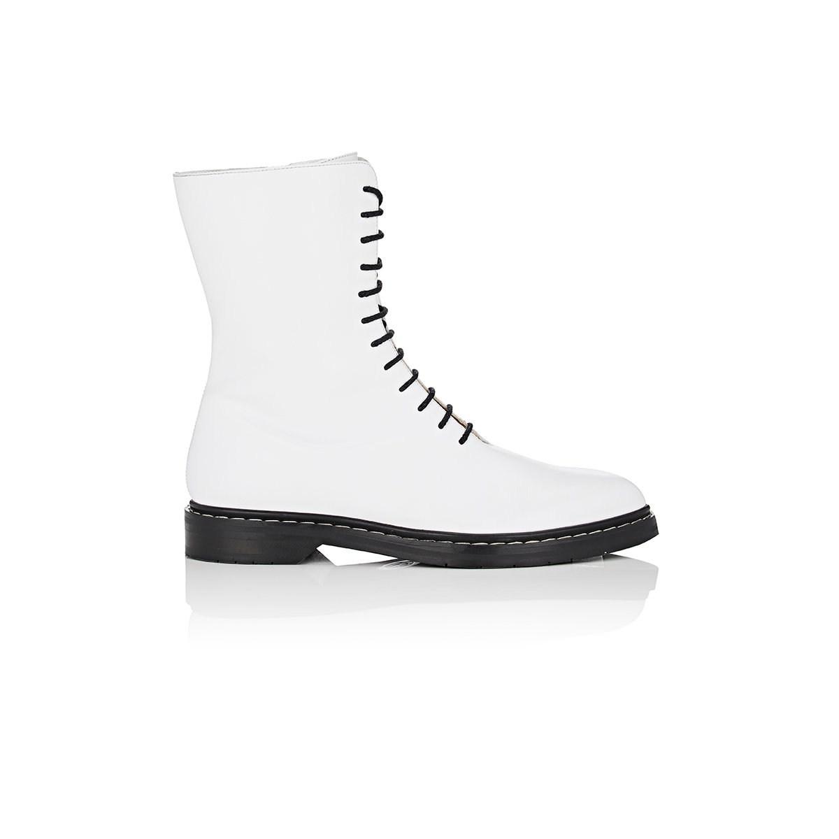 the row fara boot white