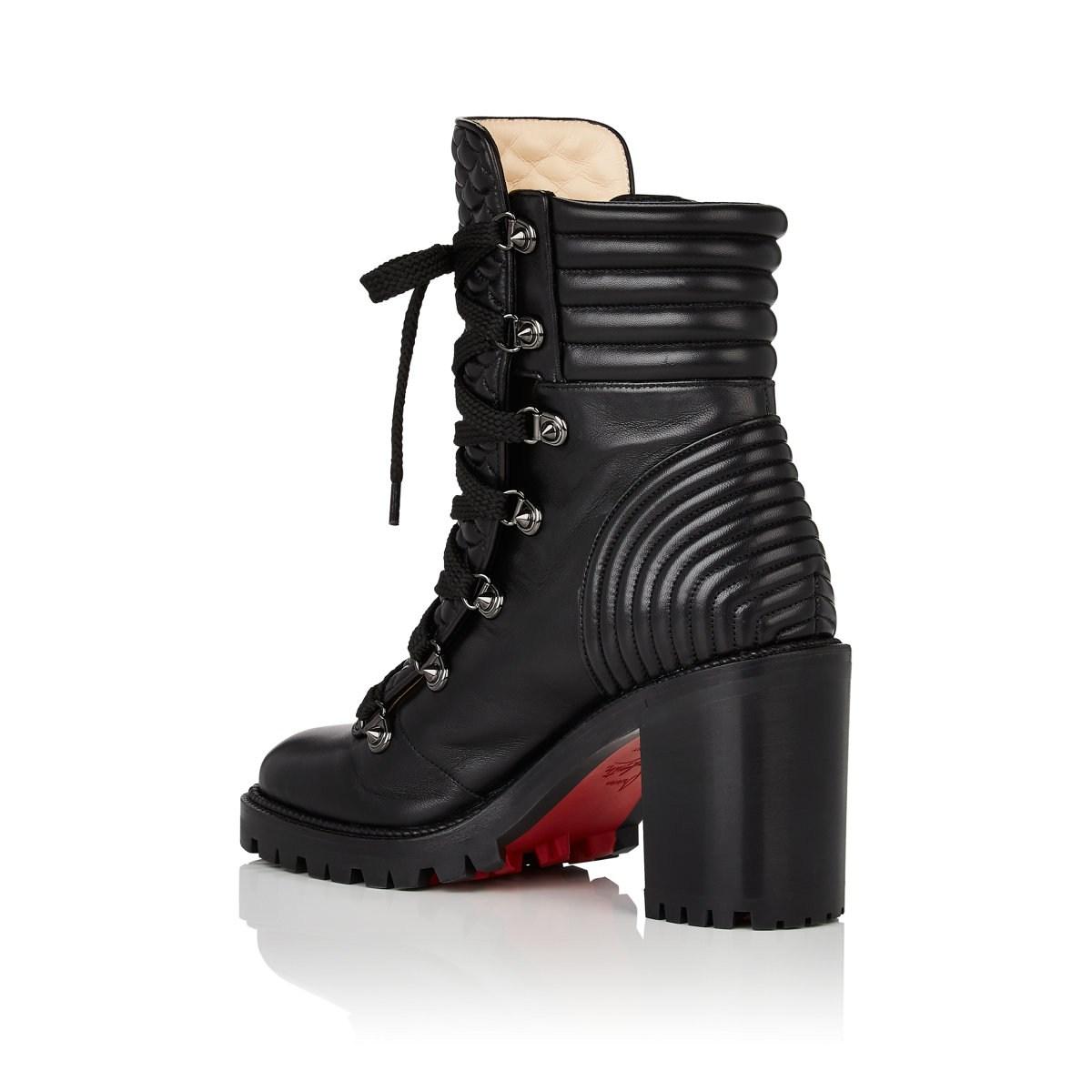 christian louboutin boots flat