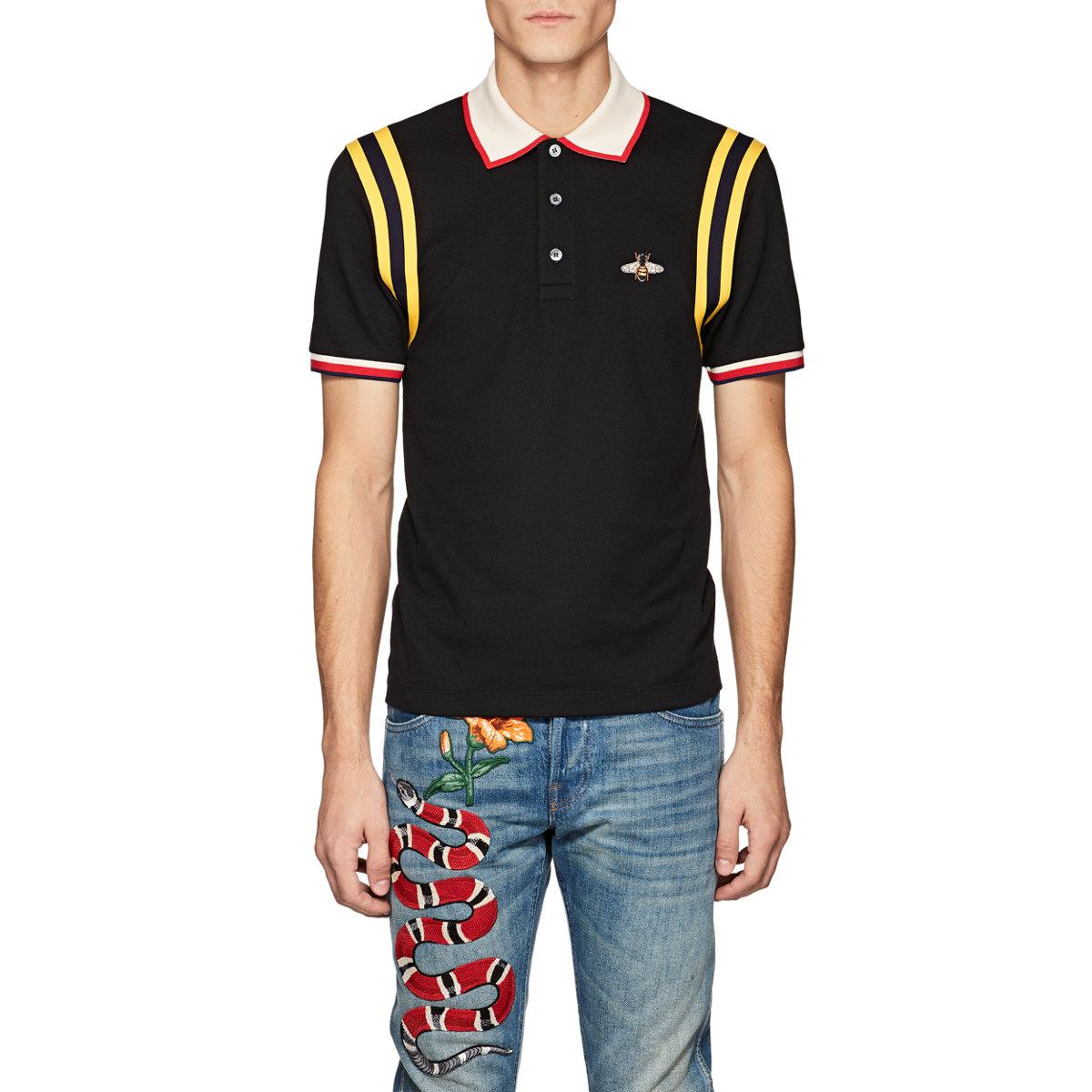 gucci polo shirt bee