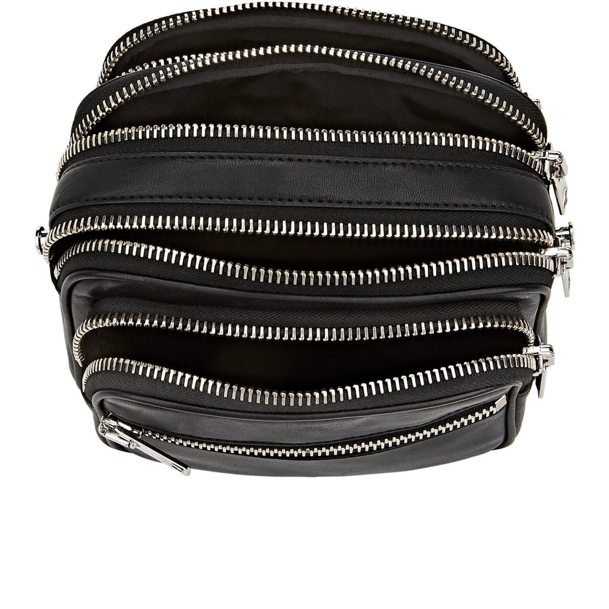 Alexander Wang Attica Leather Crossbody Camera Bag in Black Lyst