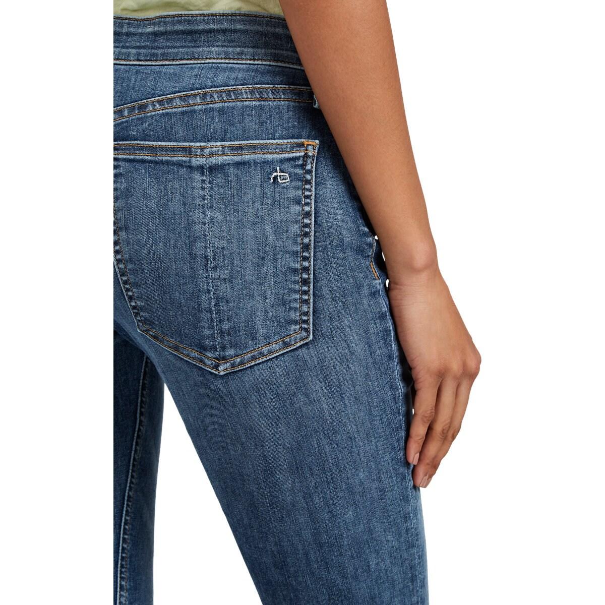 Rag & Bone Denim Cate Mid-rise Skinny Jeans in Blue - Lyst