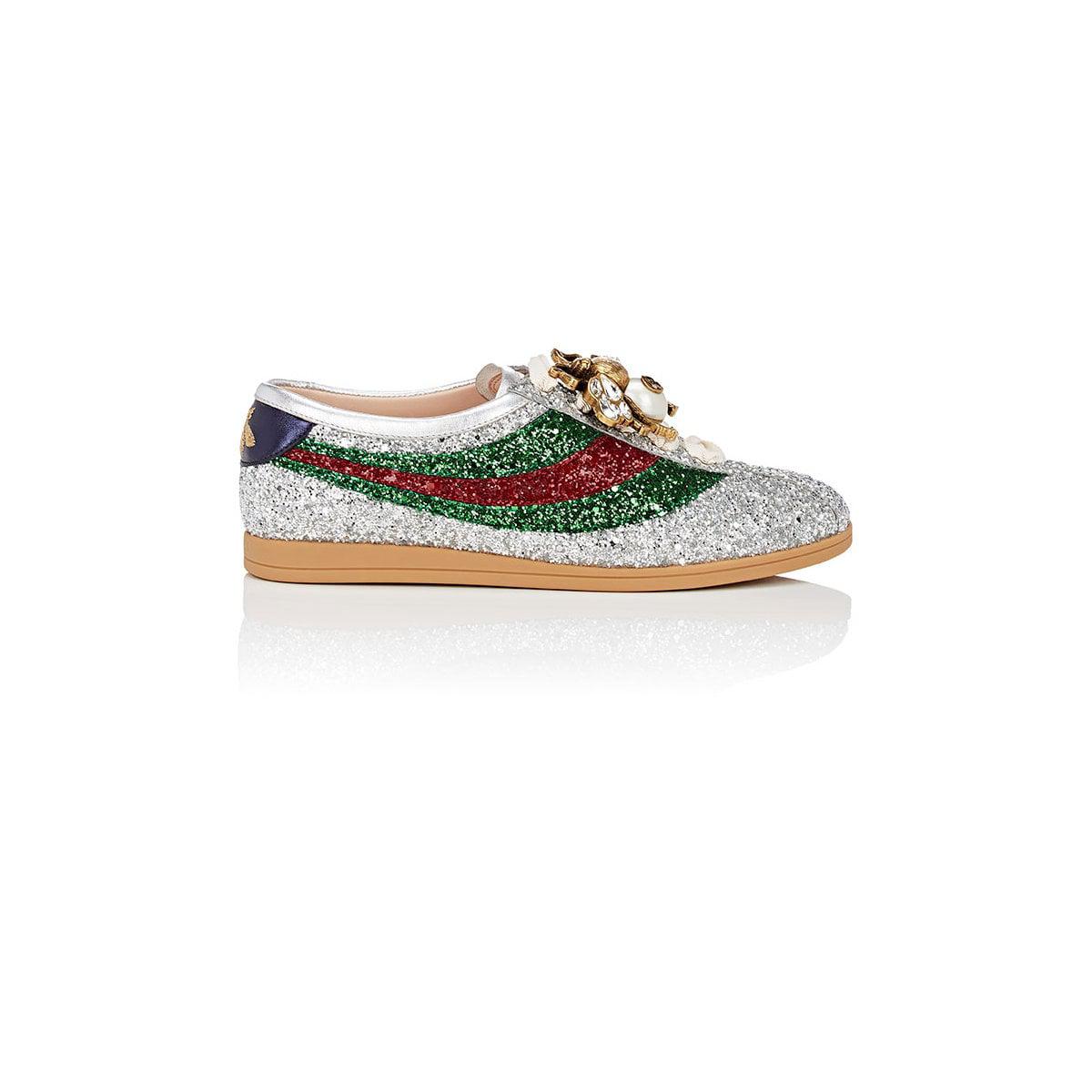 mens gucci glitter sneakers