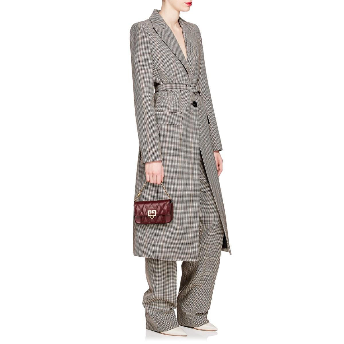 Givenchy Pocket Mini Black Leather Crossbody Bag