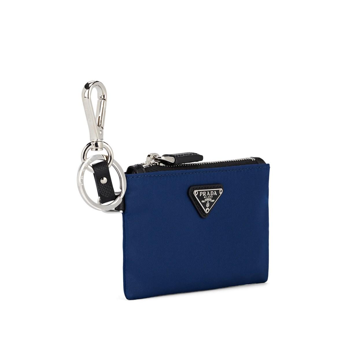 prada nylon key pouch