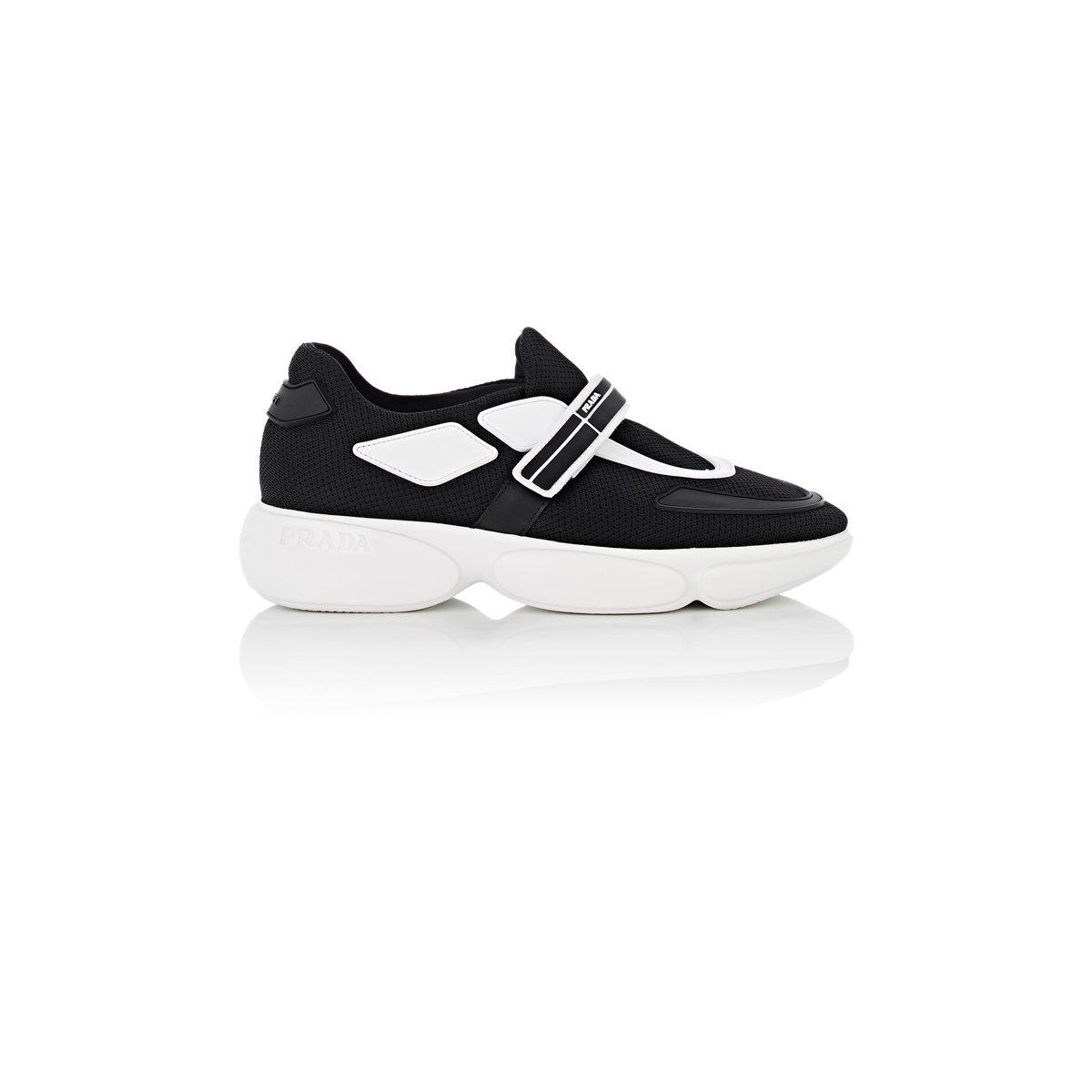 black prada trainers