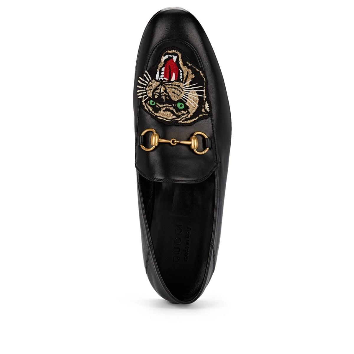 tiger gucci loafers