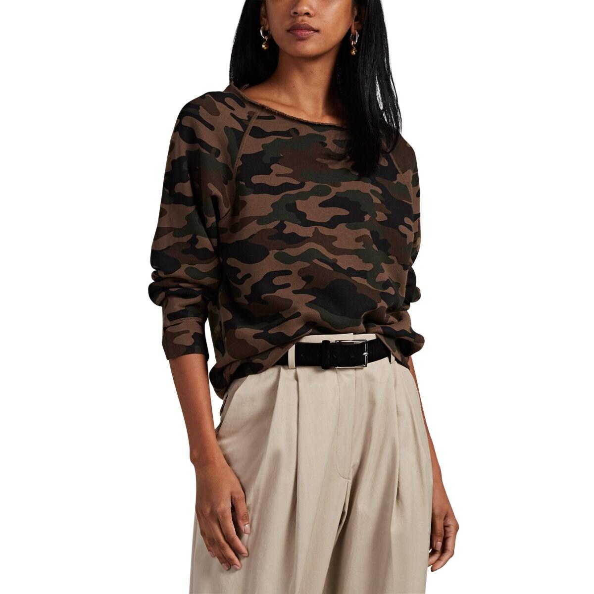 nili lotan tiara v neck sweatshirt