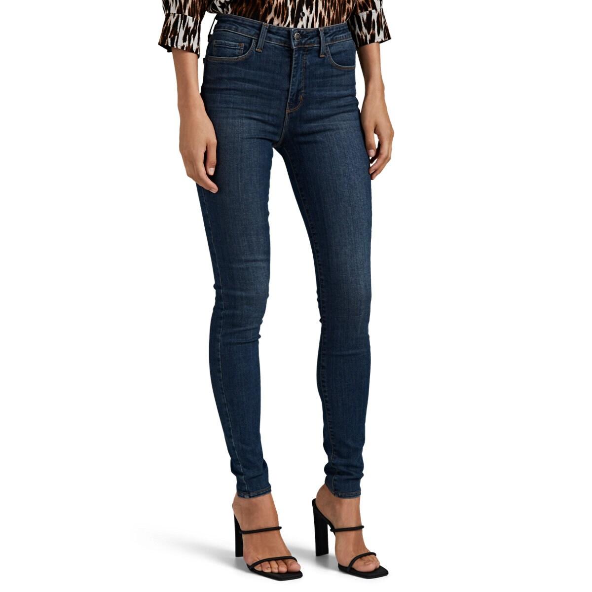 L'Agence Denim Marguerite Skinny Jeans in lt. Blue (Blue) Lyst