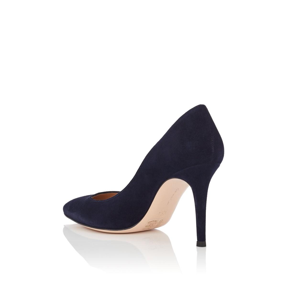 gianvito rossi blue heels
