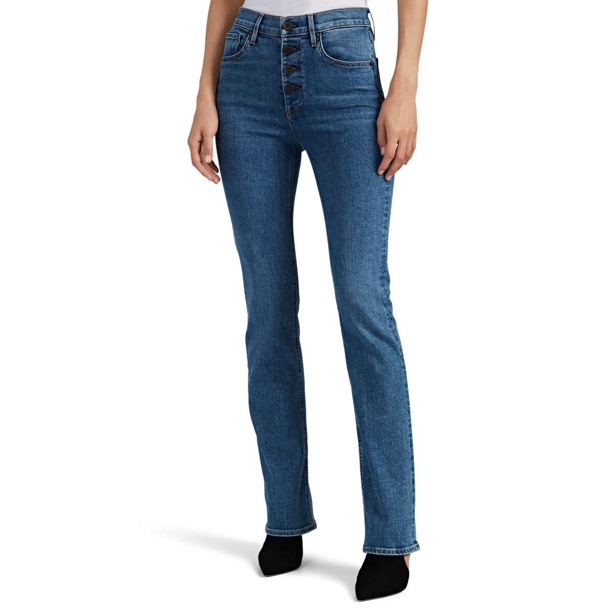 3x1 Denim Popply High-rise Boot-cut Jeans in Blue - Lyst