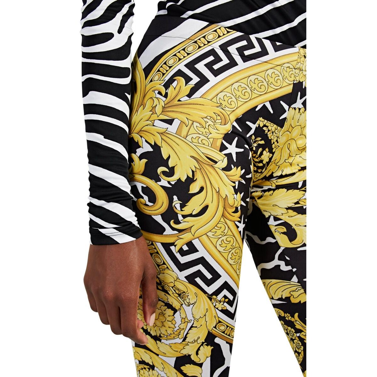 versace printed shell shorts