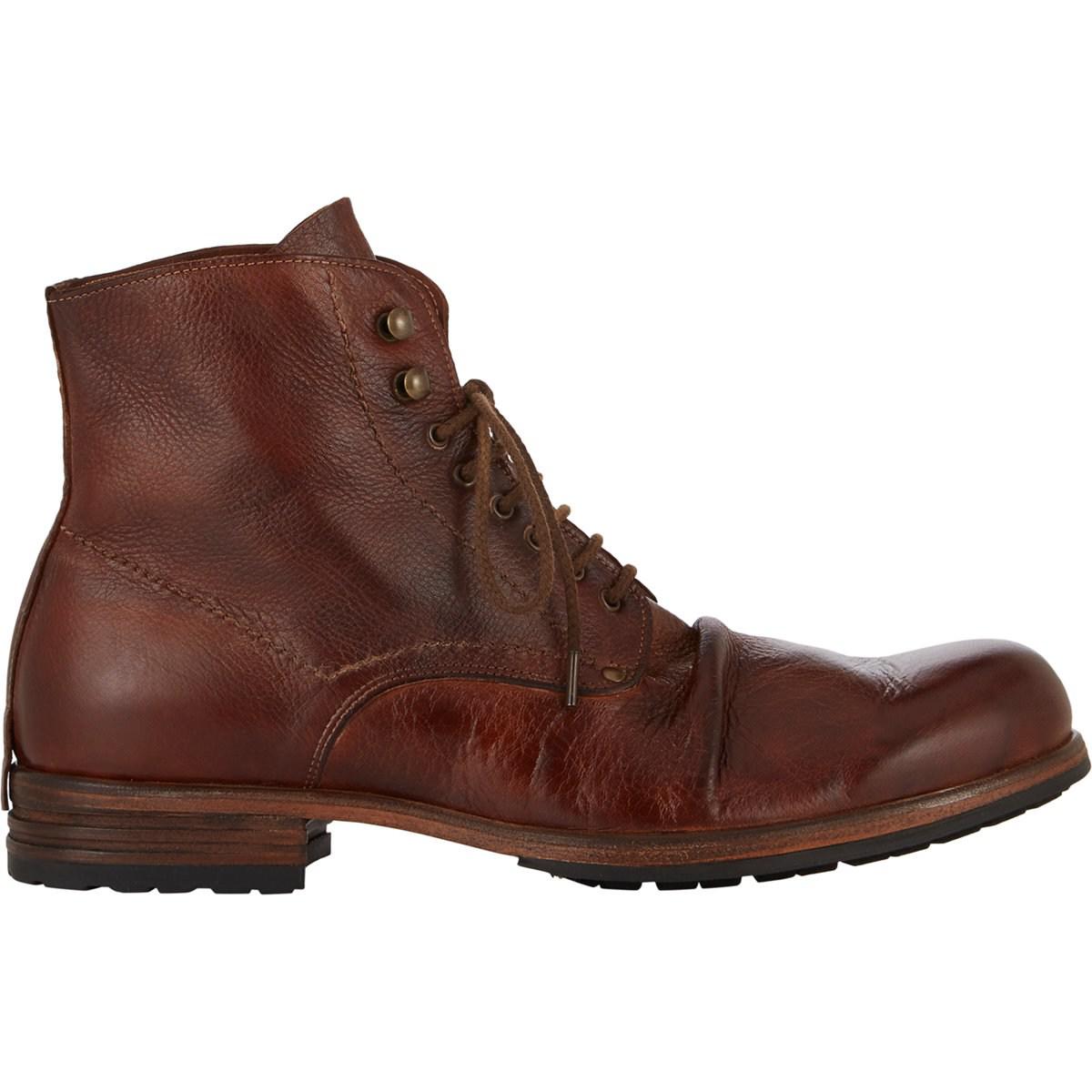 Lyst - Shoto Wrinkled Boots in Brown for Men